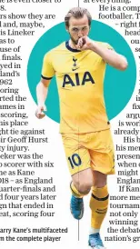  ??  ?? Modern classic: Harry Kane’s multifacet­ed skill set makes him the complete player