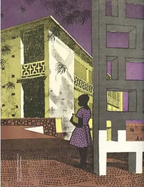  ?? ?? Illustrazi­one da The Architectu­ral Review, 1953.