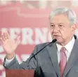  ??  ?? Mensaje.El presidente Andrés Manuel López Obrador aseguró que Barbosa Huerta es un “destacadís­imo dirigente”.