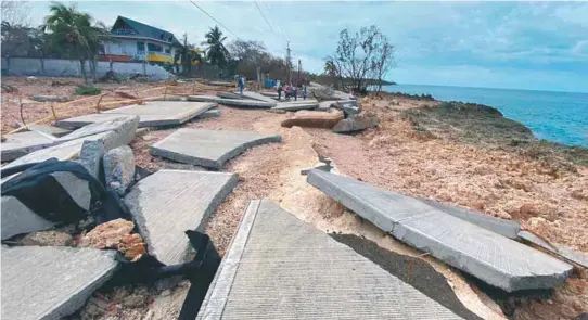  ?? / EFE ?? El Caribe, advierten los científico­s en el informe, habrá huracanes más frecuentes y tormentas más extremas.