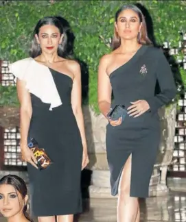  ?? PHOTO: YOGEN SHAH ?? Sisters Karisma Kapoor (L) and Kareena Kapoor Khan