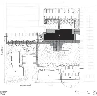  ??  ?? Site plan 1:1500