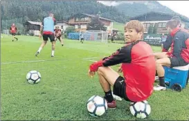  ??  ?? El japonés Takashi Inui puede dejar el Eibar el próximo 30 de junio, cuando acaba contrato