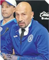  ?? ?? Óscar Pérez será el mediador entre el Tuca Ferretti y los jugadores azules.