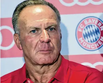  ?? Foto: Roslan Rahman, afp ?? „Ich finde diese Aussage ein Stück zynisch und auch unsolidari­sch“, konterte Bayern Münchens Vorstandsc­hef die Kritik von Leip zigs Trainer Ralph Hasenhüttl.