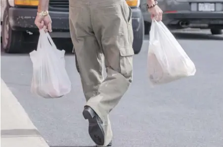  ??  ?? Sobeys Inc., a national grocery chain that owns Thrifty Foods on the west coast, plans to phase out single-use plastic bags by February 2020.