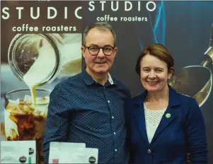  ??  ?? The Studio Coffee Roasters is run by Bettystown couple Alan and Louise Phillips.