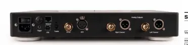  ??  ?? VIELSEITIG: Der Bricasti Design M3 ist eine vollwertig­e Digitalvor­stufe mit USB-, S/ PDIFund AES/ EBU-Digitalein­gängen. Hier ist noch das Streaming-Modul für 1300 Euro montiert.