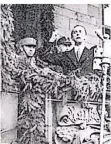  ?? FOTO: ARCHIV MG ?? Joseph Goebbels besuchte 1933 Rheydt.