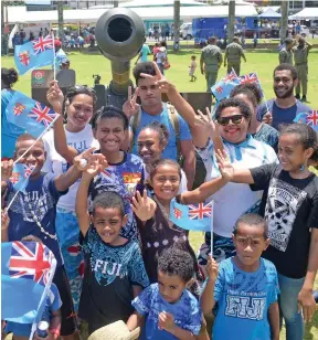  ?? Photo: Ronald Kumar ?? Many attended the Fiji Day Parade at Albert park on October 10, 2019.
