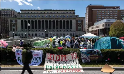  ?? Photograph: Michael M Santiago/ Getty Images ?? ‘During Vietnam there were “antiwar” and “peace” protesters, not “pro-Vietnam” & “anti-US” protesters.’