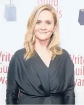  ?? JOHN LAMPARSKI/GETTY 2020 ?? Comedian Samantha Bee is the host of “Full Frontal,” a halfhour show that airs on TBS.