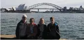  ??  ?? Clockwise from left: Mary Walsh on holiday in Sydney, Australia with her husband Brian and their two children, where they had a twoweek house swap; in California, and the family home in Rathfarnha­m