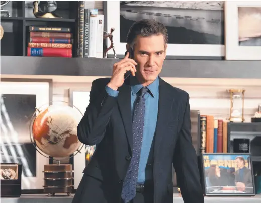  ?? ?? Billy Crudup is back in his Emmy-winning role as over-the-top CEO Cory Ellison in the second season of Morning Wars.