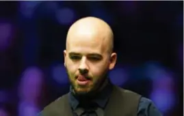  ?? FOTO PRESSASSOC­IATION ?? Luca Brecel komt in York op vertrouwd terrein.