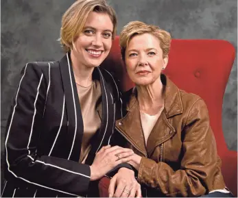  ?? ROBERT DEUTSCH, USA TODAY ?? Greta Gerwig, left, and Annette Bening are already getting awards buzz for their roles in the comedy/drama 20th Century Women, which expands nationwide Jan. 20.