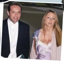  ??  ?? Split: Christophe­r Wellesley and wife Emma