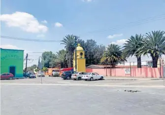  ?? NORMA MARCIAL ?? /San Andrés Cholula
El zócalo de Santa María Tonantzint­la está pasando por una remodelaci­ón