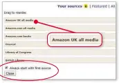  ??  ?? Make Librarythi­ng use the UK version of Amazon to find your DVD’S details If OBS Studio 20 fails to record video make sure this setting is ticked