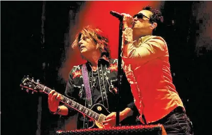  ?? ÉDGAR NEGRETE ?? Los Stone Temple Pilots fueron de los grupos que mayor número de seguidores llevaron al festival.