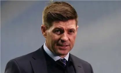  ?? Photograph: Andrew Milligan/PA ?? Steven Gerrard is expected to be named as Aston Villa’s new manager.