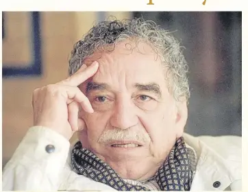  ??  ?? Gabriel García Márquez