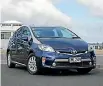  ?? DAVID LINKLATER/STUFF ?? Prius and a ferry terminal: let’s talk commuting.