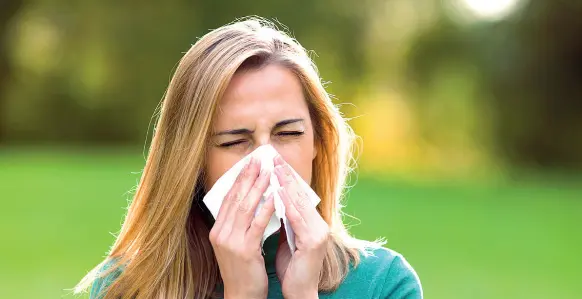  ??  ?? Durano di più I pollini restano nell’aria da febbraio a settembre, quindi le allergie sono più lunghe e più gravi. Sul sito dell’Arpav c’è il «semaforo» delle concentraz­ioni