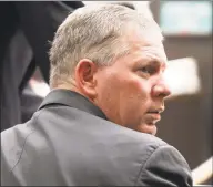  ?? Nick Ut / Associated Press ?? Former All-Star outfielder Lenny Dykstra is seen during his sentencing for grand theft auto in the San Fernando Valley section of Los Angeles in 2012. A judge dismissed Dykstra’s defamation lawsuit against former New York Mets teammate Ron Darling on Friday, ruling the outfielder’s reputation already was so tarnished it could not be damaged more.