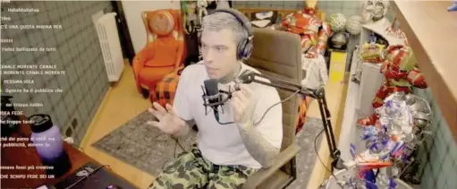  ??  ?? Il ban di Fedez. Il canale Twitch di Fedez è stato sospeso e quindi reso irraggiung­ibile per almeno 24 ore. Twitch non ha svelato il motivo del ban. E questo è un problema.