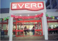  ??  ?? A branch of the Greek-owned supermarke­t chain Vero in Bitola, a town in the south of the Former Yugoslav Republic of Macedonia.