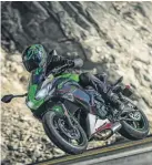  ??  ?? The Ninja 650 has stacks to offer both new and more experience­d sports fans