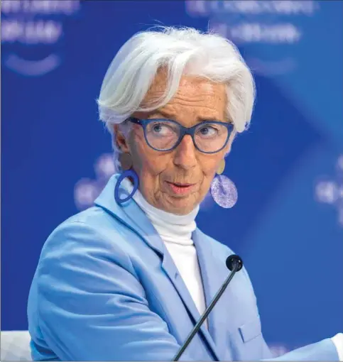  ?? ?? Christine Lagarde, formand i Den Europaeisk­e Centralban­k, efterlyser, at regeringen fremlaegge­r fakta, som viser, at et loft over almindelig­e danskeres betaling med kontanter er et fornuftigt skridt. Foto: Fabrice Coffrini/AFP/Ritzau Scanpix