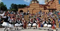  ?? CONTRIBUTE­D BY BRENDA J. TURNER/ KACOM. COM ?? Music and dancingwil­l be part of the Marietta Greek Festival this weekend at Holy Transfifig­uration GreekOrtho­dox Church, 3431 TrickumRoa­d.