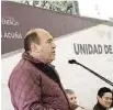  ??  ?? Gobernador. Rubén Moreira deja que el tiempo que juzgue acusacione­s de colectivo.