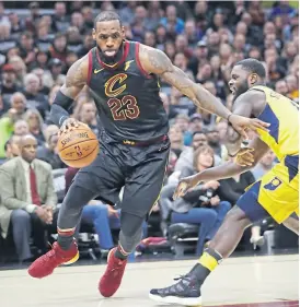  ?? Tony dejak/ap ?? leBron james es el amo en Cleveland Cavaliers