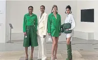  ?? JACQUEMUS INSTAGRAM ?? Jacquemus’ tiny purses will force women to be judicious with their portable belingings, Vinay Menon writes.