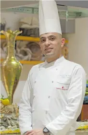  ??  ?? Warwick Fiji executive chef Khedr Al Issa