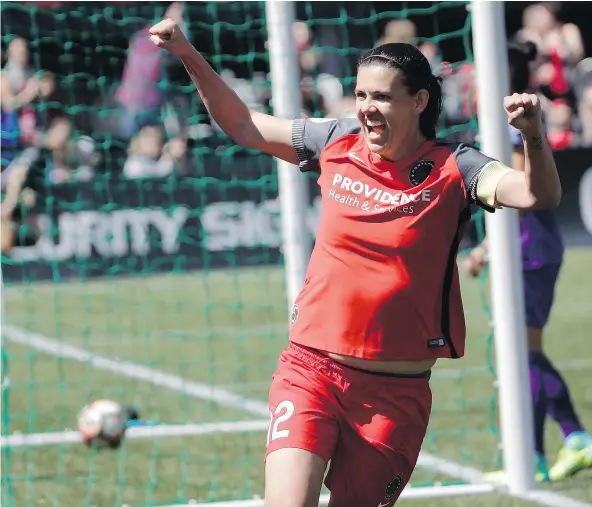  ?? — CP FILES ?? Canadian soccer star Christine Sinclair was introduced to the sport as a child by her mother Sandi. Sinclair, who plays club soccer for the Portland Thorns, regularly makes the 5 1/2-hour drive to Vancouver so she can visit her mom, who has multiple...