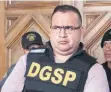  ??  ?? La primera indagatori­a contra Duarte es por lavado y delincuenc­ia organizada.