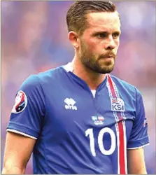  ??  ?? Iceland Captain Sigurdsson