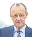  ?? FOTO: VON JUTRCZENKA/DPA ?? Ex-Unionsfrak­tionschef Friedrich Merz will womöglich für den Bundestag kandidiere­n.