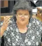  ??  ?? Public Enterprise­s Minister Lynne Brown has granted Eskom’s request. PHOTO: JEFFREY