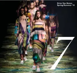  ??  ?? Dries Van Noten Spring/ Summer ’15