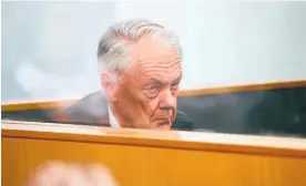  ?? Photo / Greg Bowker ?? Martin Henry Lawes appeared in the High Court at Auckland and was jailed for more than four years yesterday.