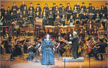  ??  ?? Opera Siam’s concert featured the complete compositio­ns of King Bhumibol Adulyadej.