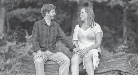  ?? ?? John ( Michael Cera) and Beth ( Amy Schumer) start to fall for each other after meeting at a vineyard in Long Island.