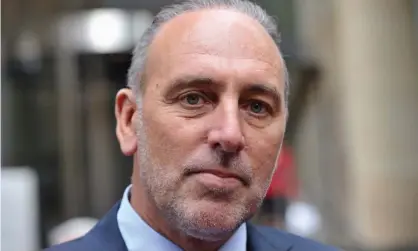  ?? Photograph: Paul Miller/AAP ?? Pastor Brian Houston, a founder of the Hillsong church, has been charged over allegedly concealing informatio­n about child sex offences.