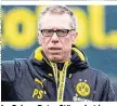  ??  ?? Im Fokus: Peter Stöger hat im Frühjahr noch nicht gewonnen