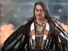  ??  ?? Danny Trejo, seen here as the title character in 2010’s Machete, will be the official starter of Hot Springs’ 17th Annual First Ever World’s Shortest St. Patrick’s Day parade on March 17.